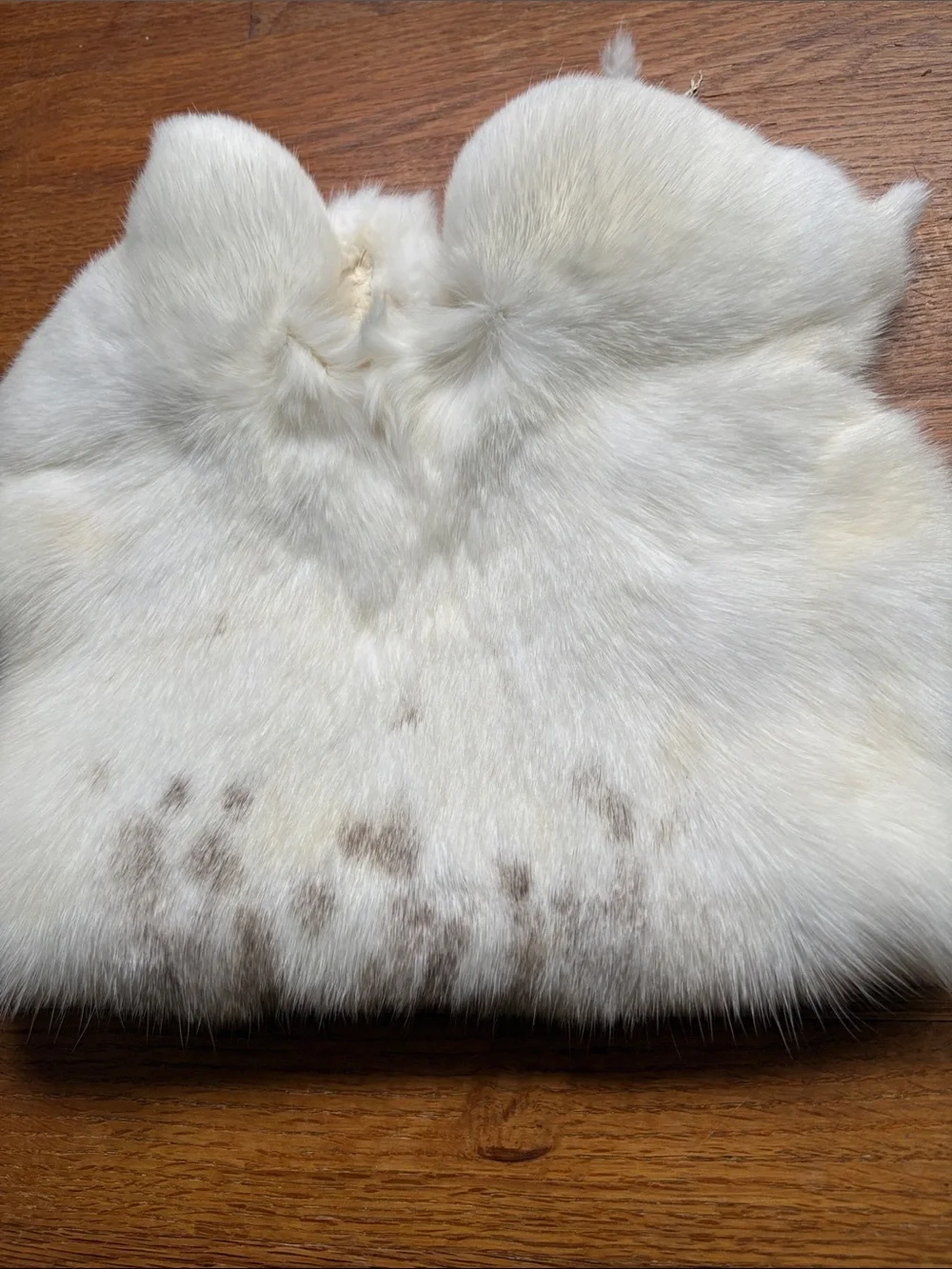 A286 rabbit pelt craft decor